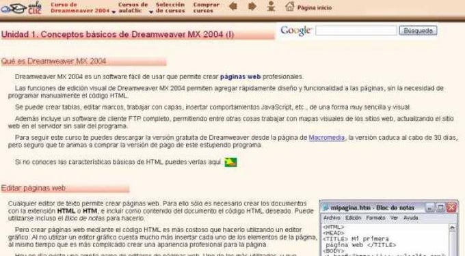 Curso de Dreamweaver MX 2004 Curso de Dreamweaver MX 2004