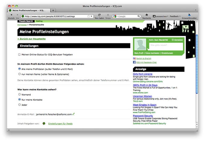 ICQ für Mac ICQ für Mac