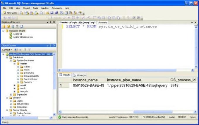 Microsoft SQL Server 2005 Express Edition Microsoft SQL Server 2005 Express Edition