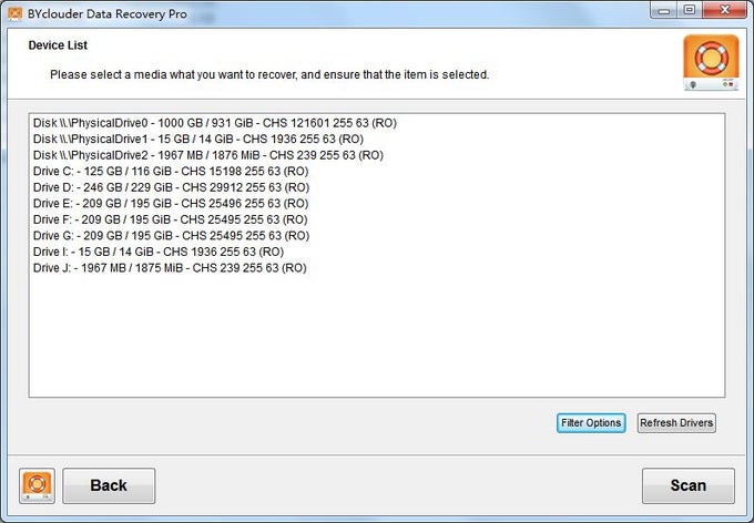 BYclouder Data Recovery Pro BYclouder Data Recovery Pro