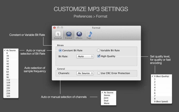 To MP3 Converter Free for Mac OSX To MP3 Converter Free for Mac OSX