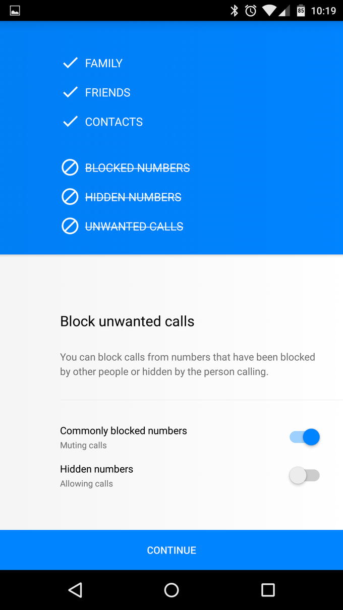 Hello - Caller ID & Blocking
