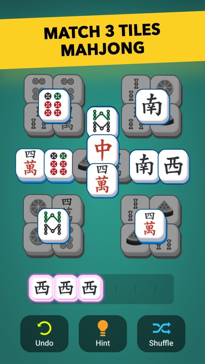Match 3 Tiles Mahjong