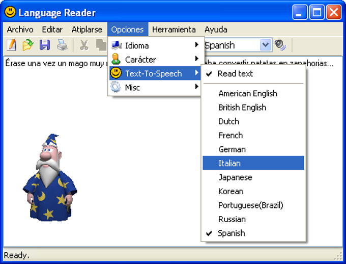 Language Reader Language Reader