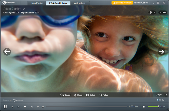 RealTimes (con RealPlayer) RealTimes (con RealPlayer)