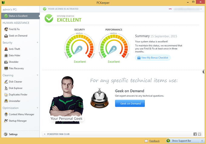 PCKeeper Live PCKeeper Live