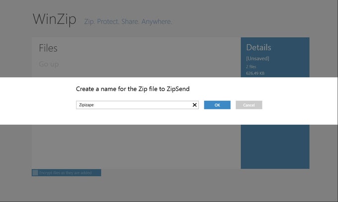WinZip for Windows 10 WinZip for Windows 10
