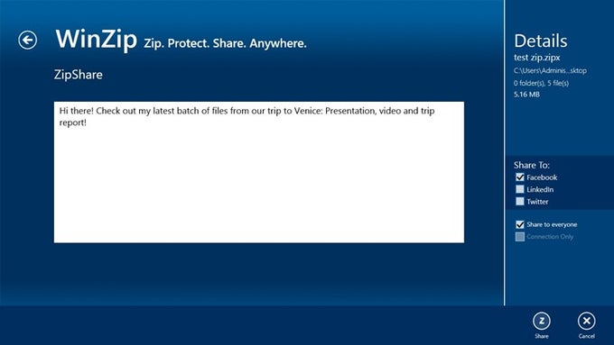 WinZip para Windows 10 WinZip para Windows 10