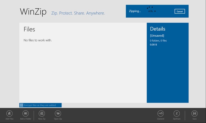 WinZip für Windows 10 WinZip für Windows 10