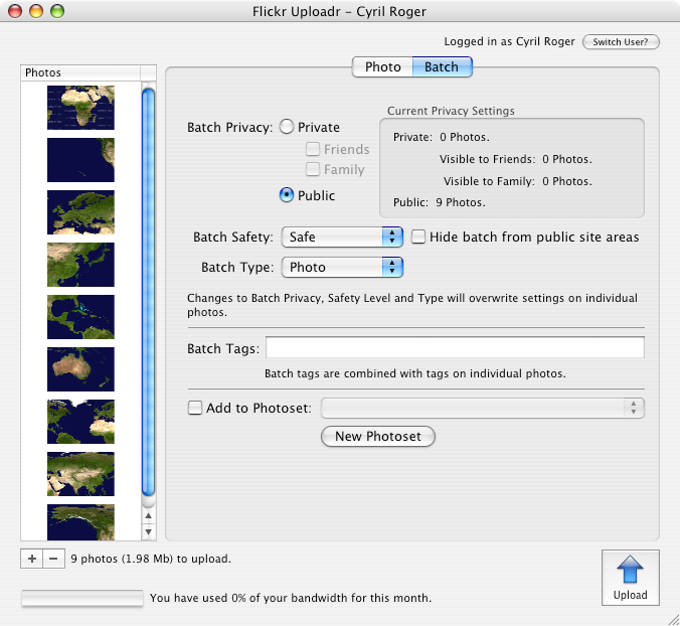 Flickr Uploadr Flickr Uploadr