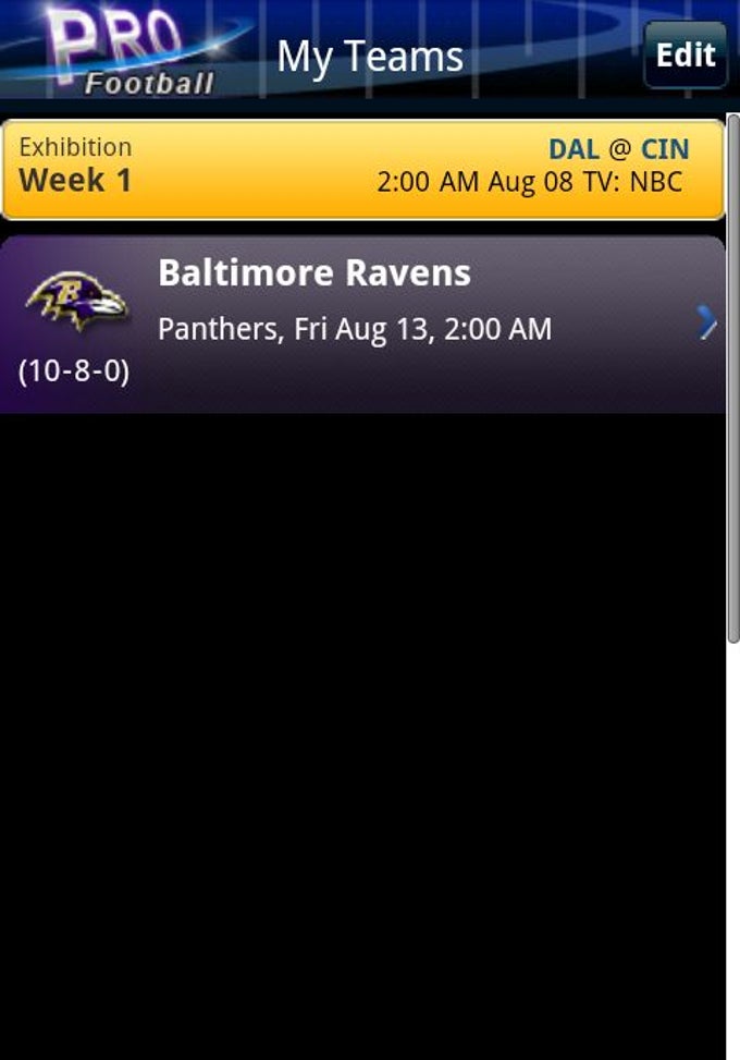 Pro Football Live Pro Football Live