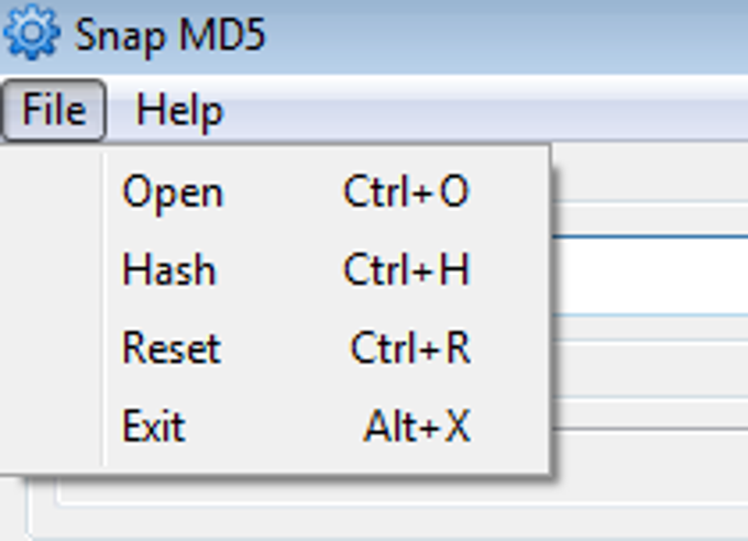 Snap MD5 Snap MD5