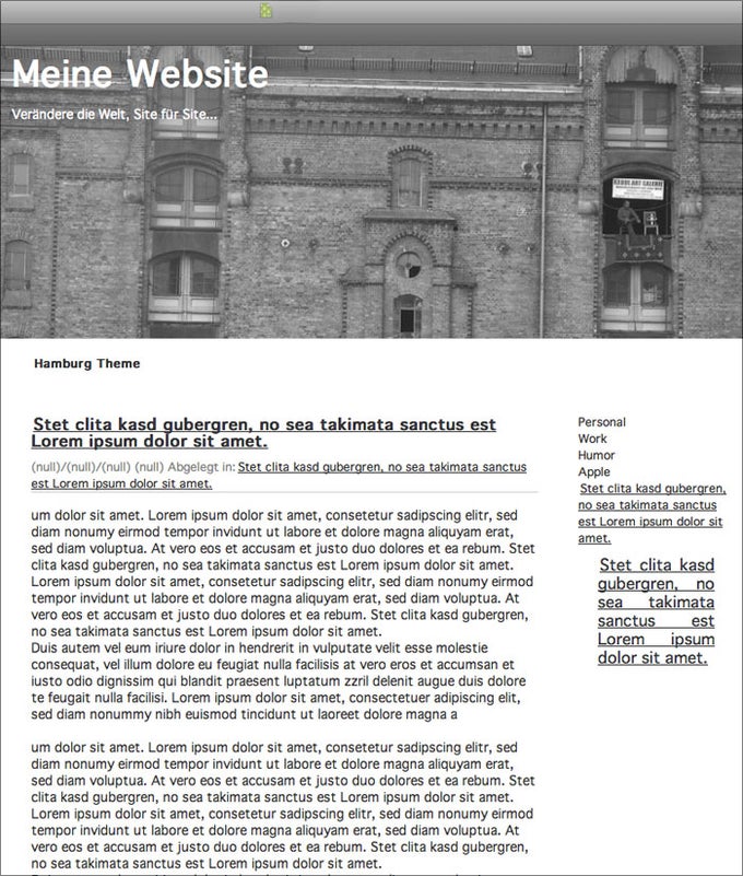 Hamburg-Theme Hamburg-Theme