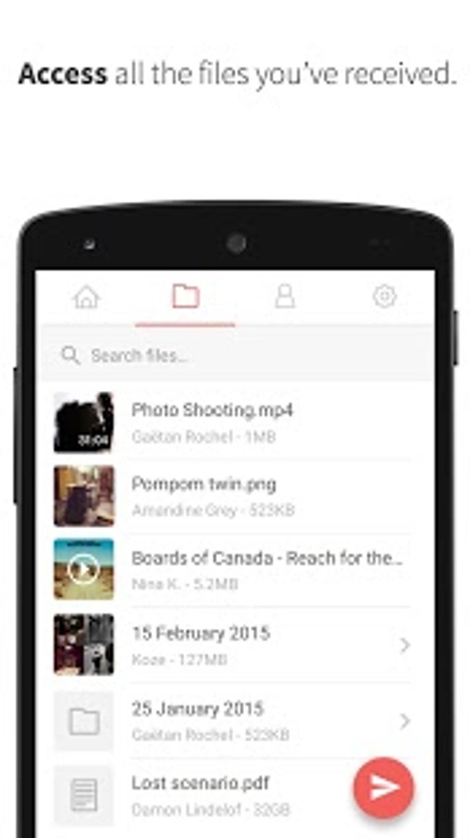 Unlimited photo, video and file transfer by Infinit Unlimited photo, video and file transfer by Infinit