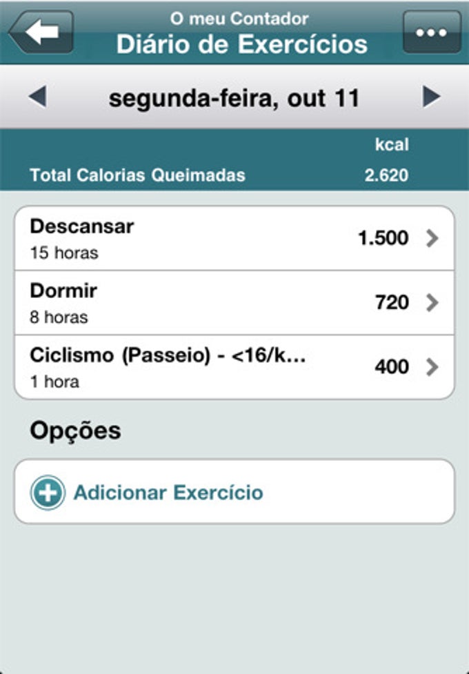 Contador de Calorias FatSecret