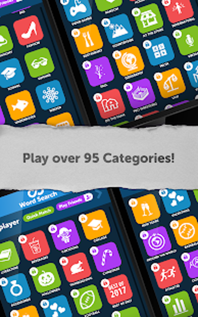 Infinite Word Search Puzzles