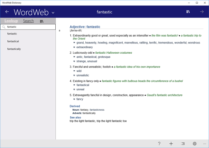 WordWeb Dictionary WordWeb Dictionary
