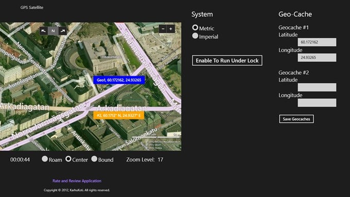 GPS Satellite for windows 8