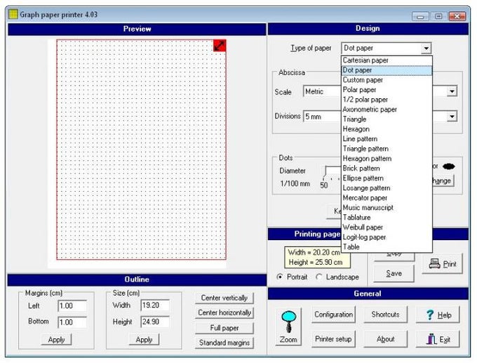 Graph Paper Printer - Download