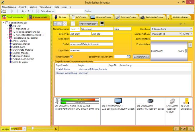 Technisches Inventar - Freeware Technisches Inventar - Freeware
