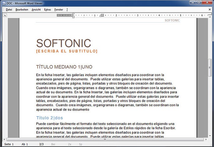 Microsoft Word Viewer Microsoft Word Viewer
