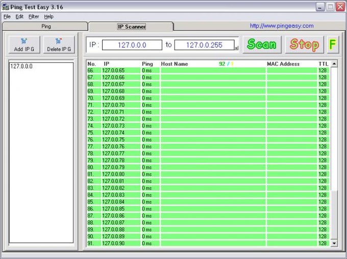 Ping Test Easy Download