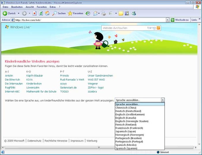 microsoft windows live family safety login