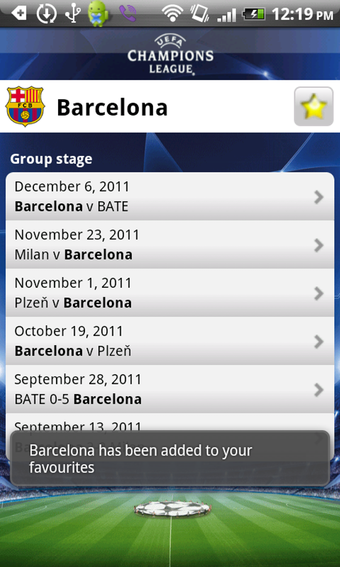 Edizione UEFA Champions League Edizione UEFA Champions League