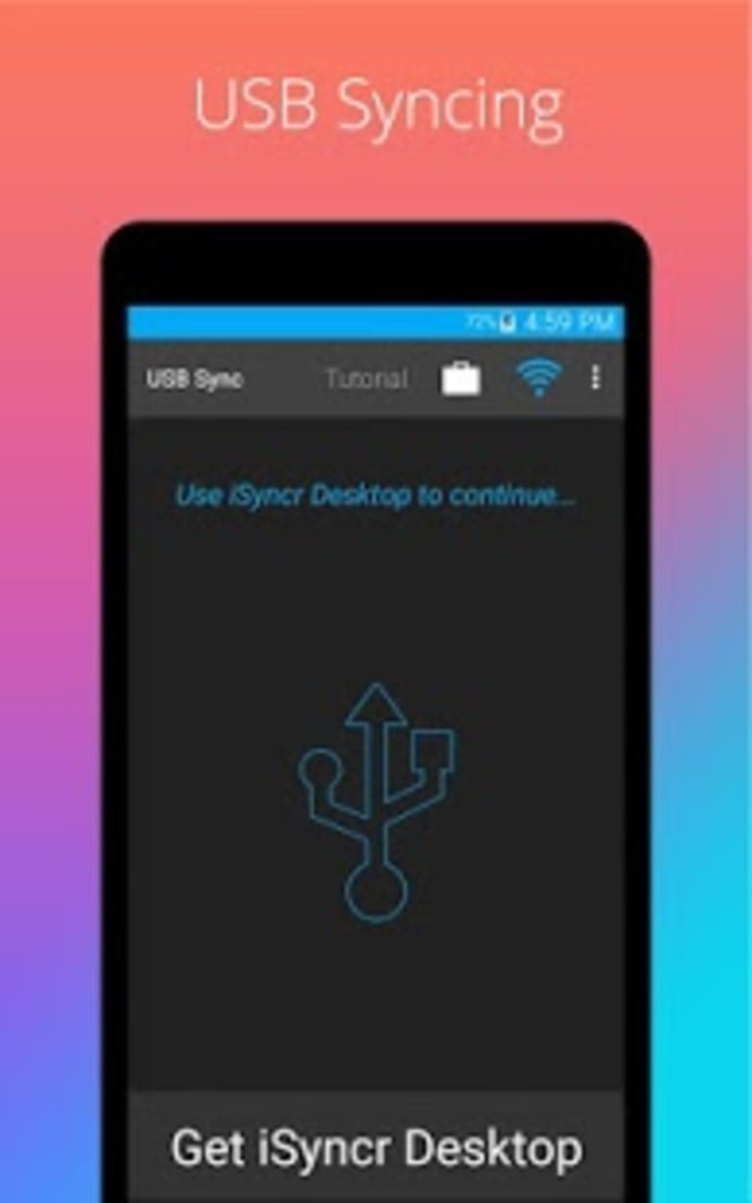 isyncr for itunes for android