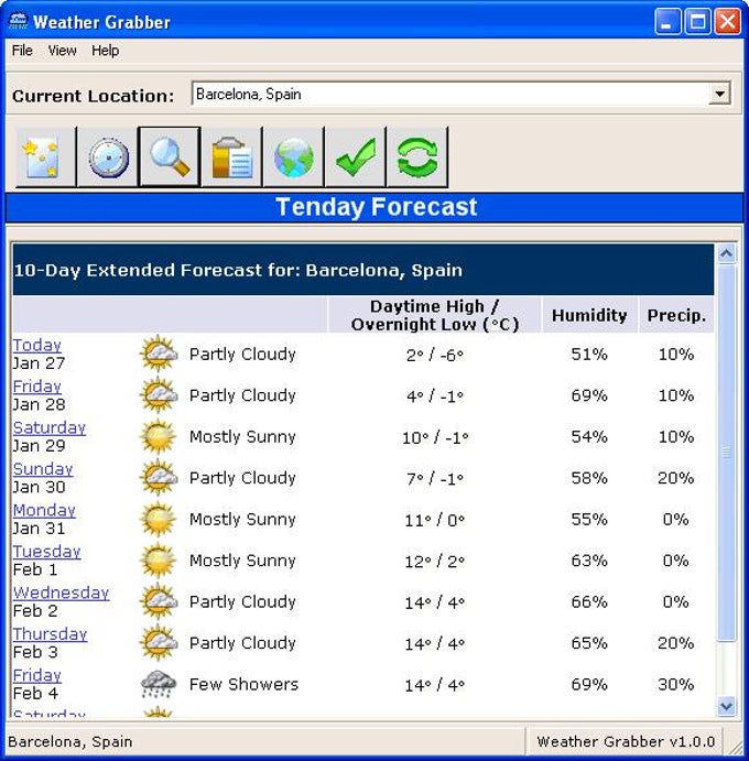 Weather Grabber Weather Grabber
