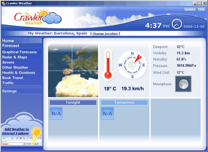 Crawler Desktop Weather Crawler Desktop Weather