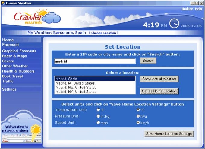Crawler Desktop Weather Crawler Desktop Weather