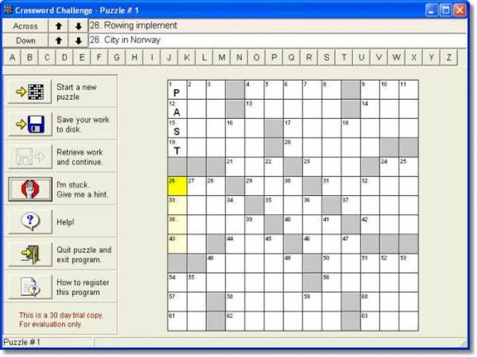 Crossword Challenge Crossword Challenge