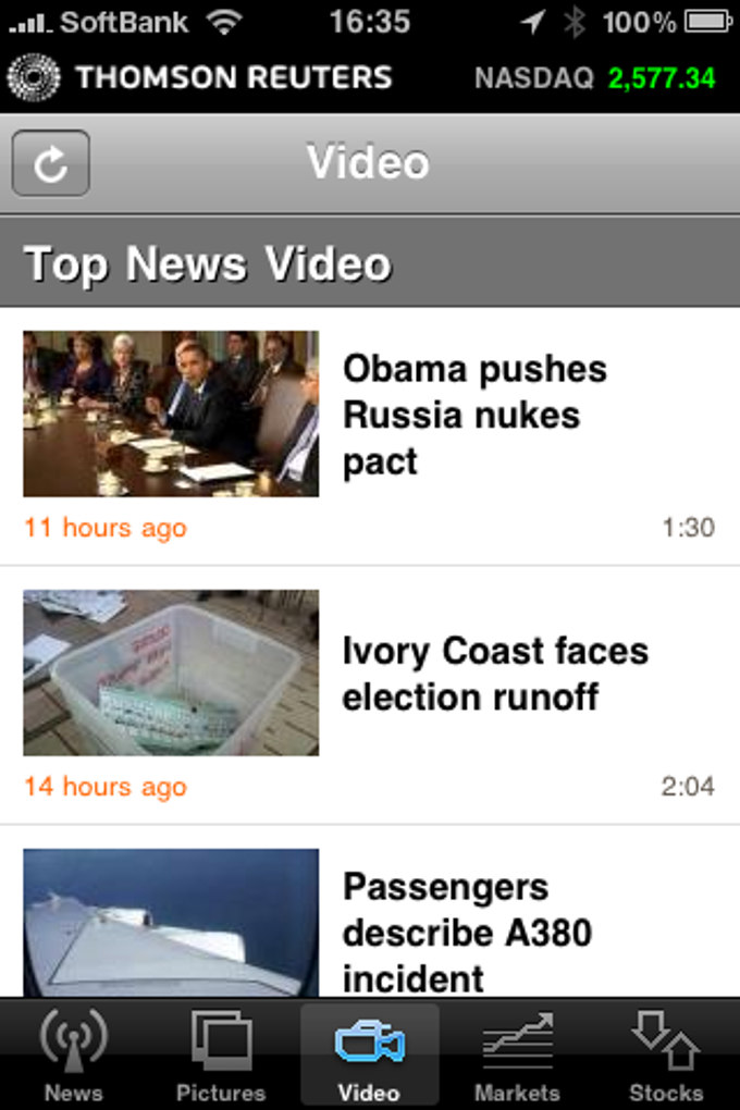 Thomson Reuters News Pro Thomson Reuters News Pro