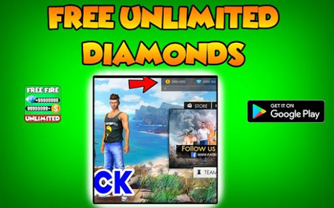 Free Diamonds for Free Fire l Tips 2019 l