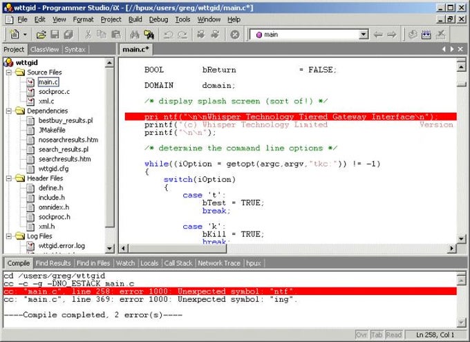 Programmer Studio Programmer Studio