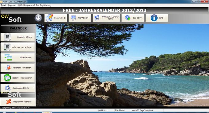 Free-Jahreskalender 2014 Free-Jahreskalender 2014