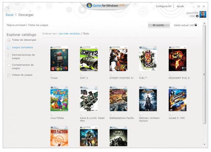 Games for Windows Marketplace Client Games for Windows Marketplace Client