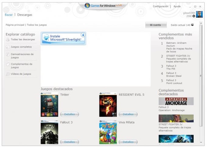 Games for Windows Live Games for Windows Live