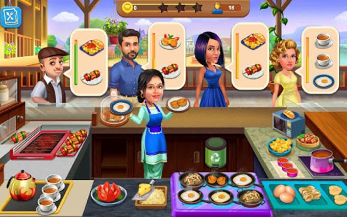 Download do APK de Jogos de cozinha Café Restaurante Chefe de