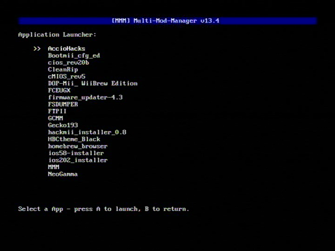 multi mod manager wii