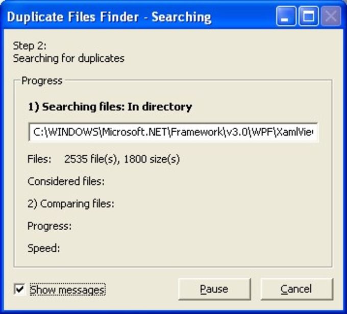 duplicate file names searchmyfiles