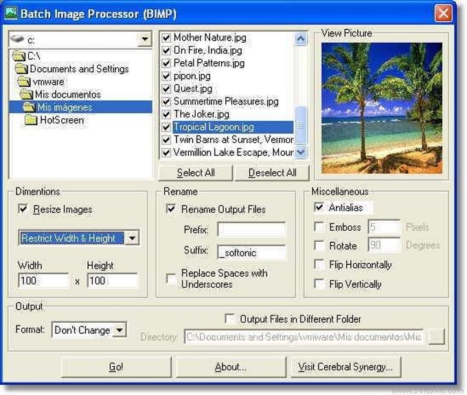 BIMP (Batch Image Processor) BIMP (Batch Image Processor)