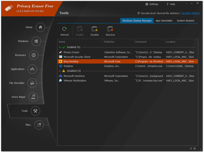 Privacy Eraser Free Privacy Eraser Free