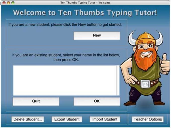 ten thumbs typing tutor review