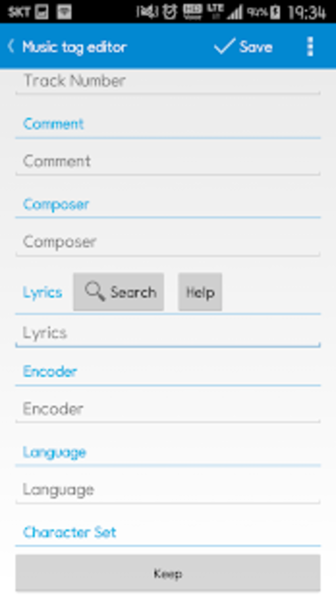 music tag editor for android