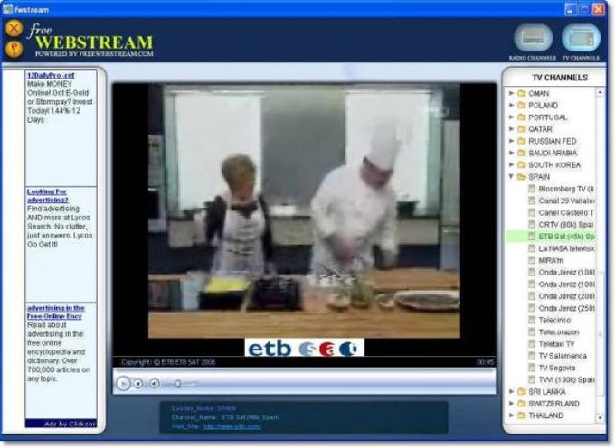 FreeWebStream FreeWebStream