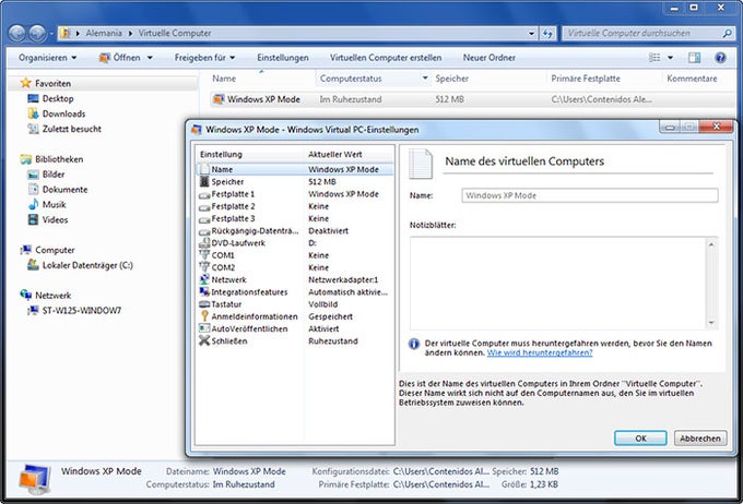 Windows Virtual PC Windows Virtual PC