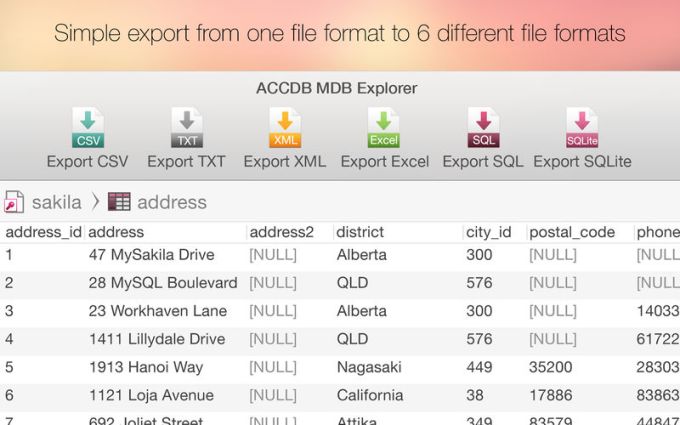 MDB ACCDB Viewer download the new version