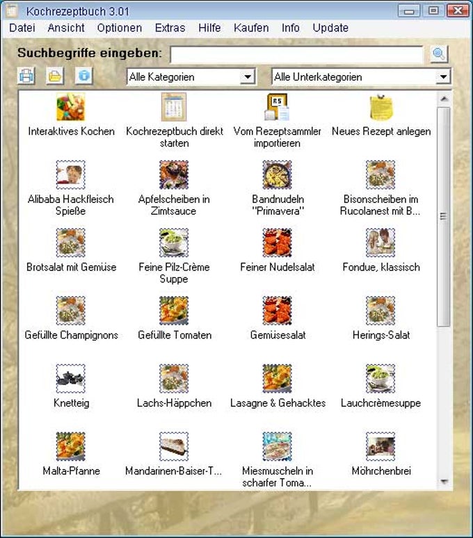 Kochrezeptbuch Kochrezeptbuch